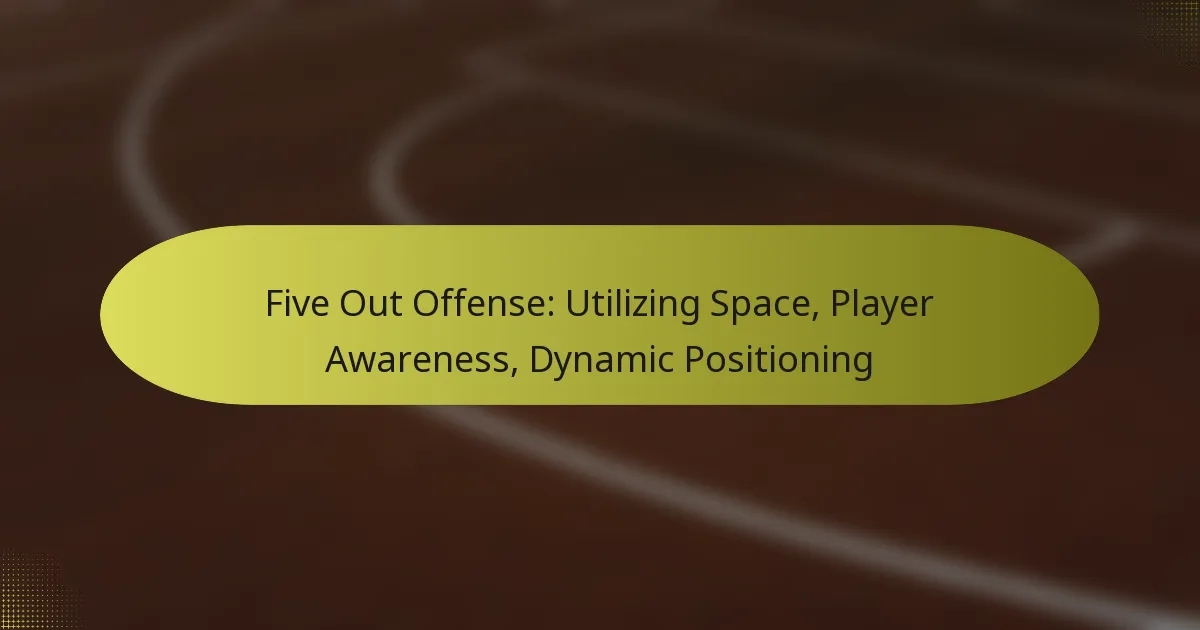 Five Out Offense: Utilizing Space, Player Awareness, Dynamic Positioning